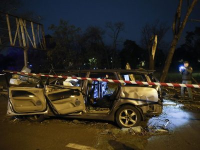 Русия обяви удари по военни предприятия и транспортна инфраструктура в Киев; кметът на украинската столица каза, че е поразен главен мост